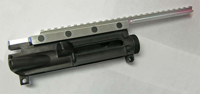 AR-15 Extended Flat Top Rail