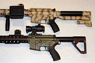 AR-15 adjustable stock