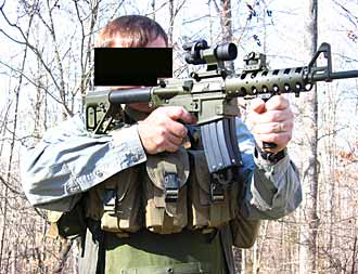 green rifle