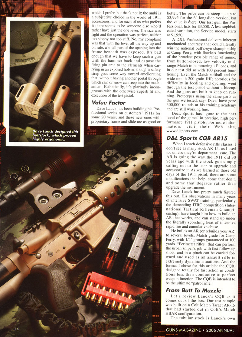 Guns Magazine - 2006