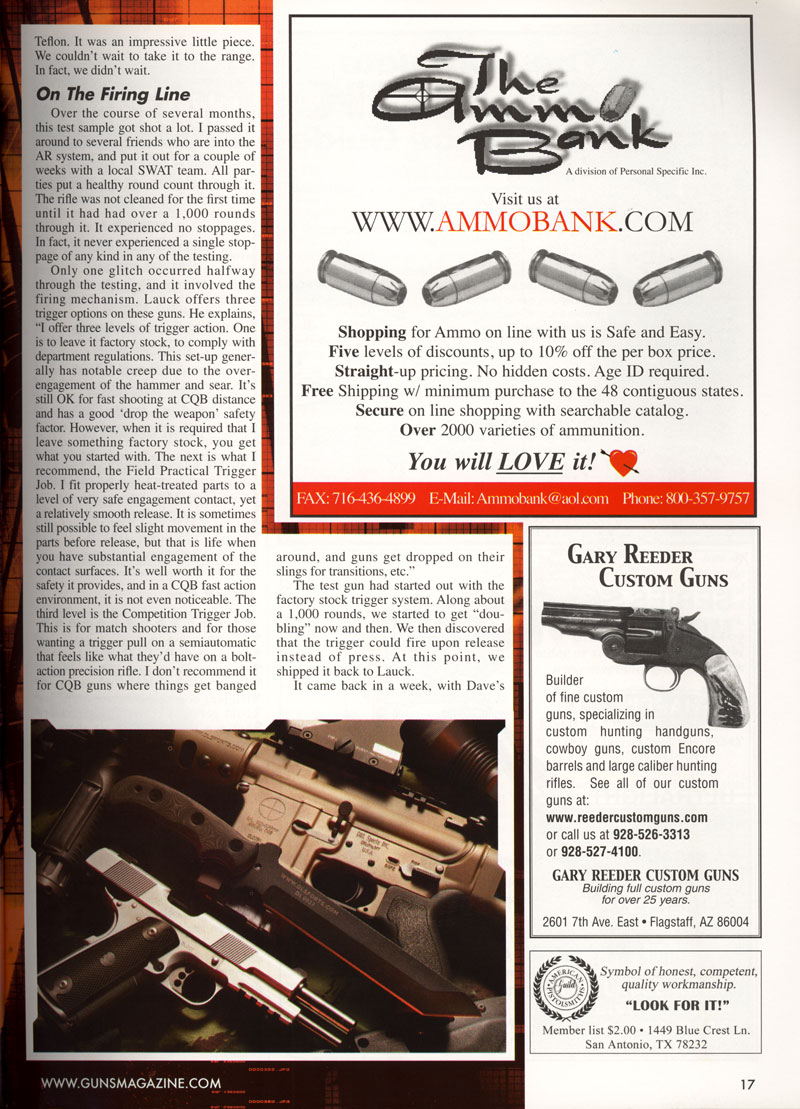 Guns Magazine - 2006