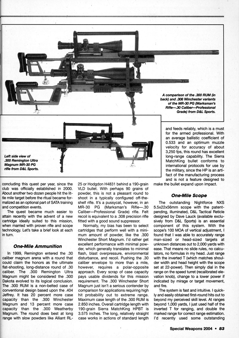 Special Weapons - 2004