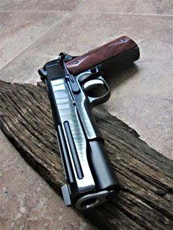 1911 with slide fluting