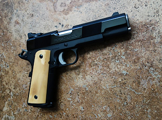 Slimline professional model 1911 with ivory grips