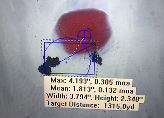 1315 yards with D&L MR-30PG