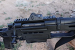Custom Magnum MR-30 Rifle with protected rear adjustable iron sight