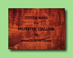 Sylvester Stallone Custom Wooden Display Box