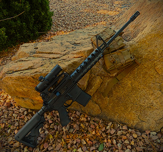 D&L Universal Carbine with Aimpoint Mount