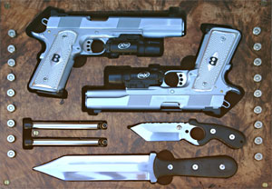 Matched Set of D&L Custom 1911s