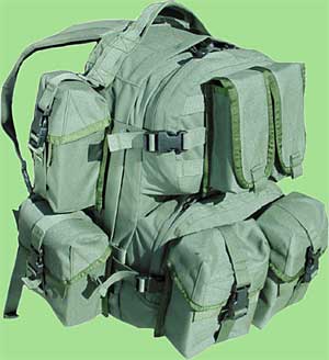The Pack with External Pouches