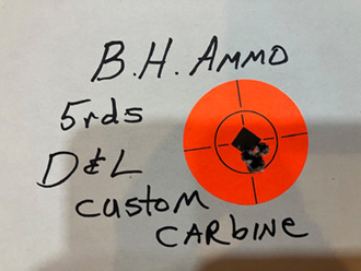 AR15 Target Results
