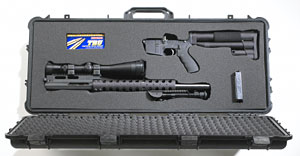 AR-15 and case