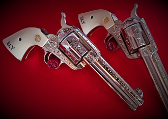 Sylvester Stallone's custom revolvers