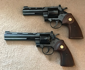 Colt Python Sights