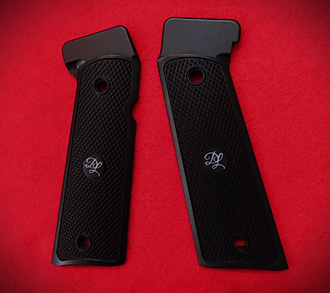 1911 Custom Grips with Thumb Shields