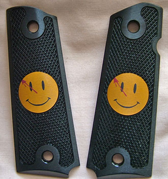 Watchmen Smiley Face 1911 Grips